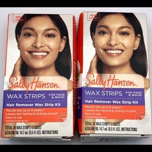 Sally Hansen Hair Remover Wax Strip Kit 2 Pack